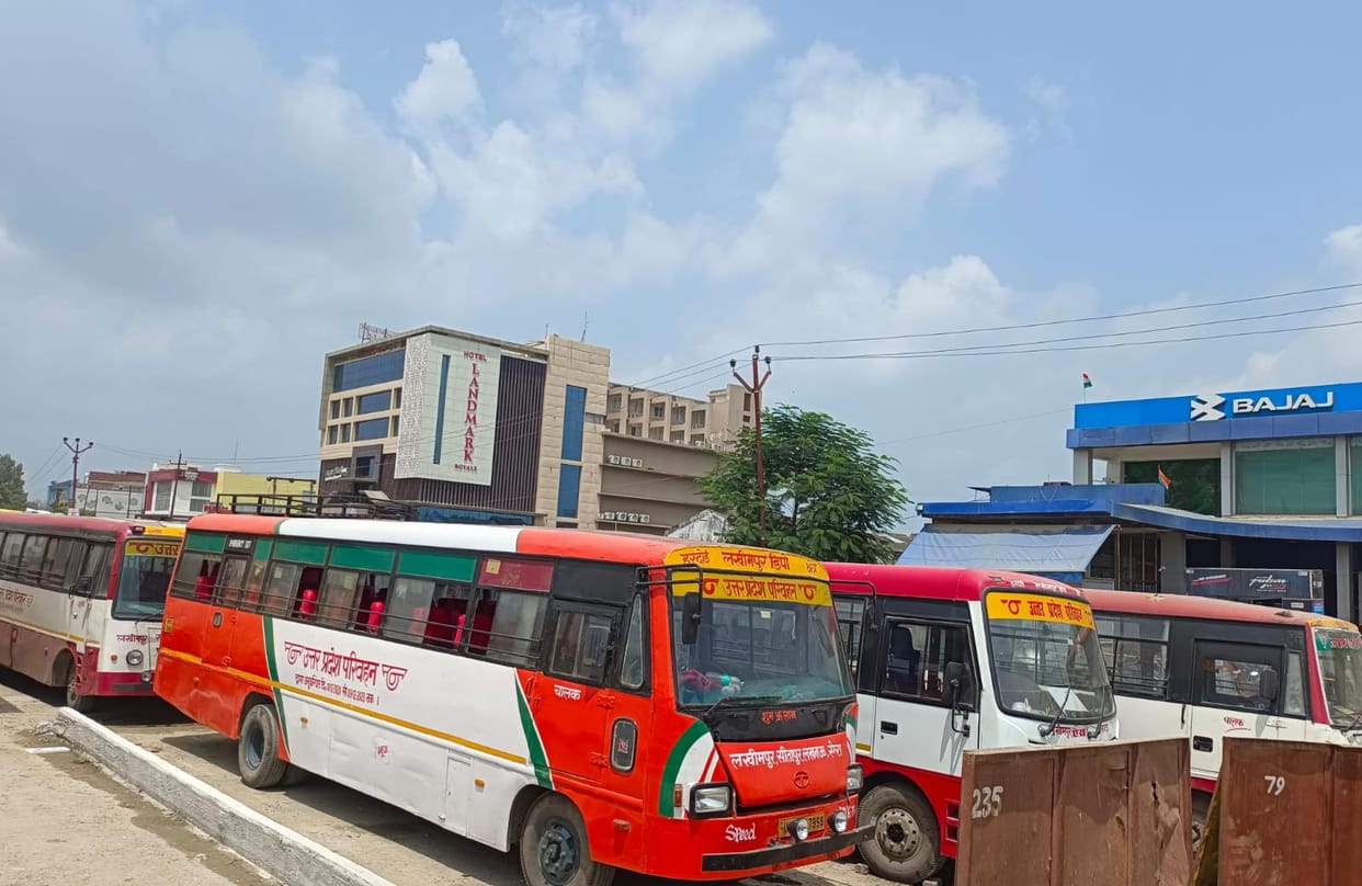 Contracted buses return on the assurance of officers