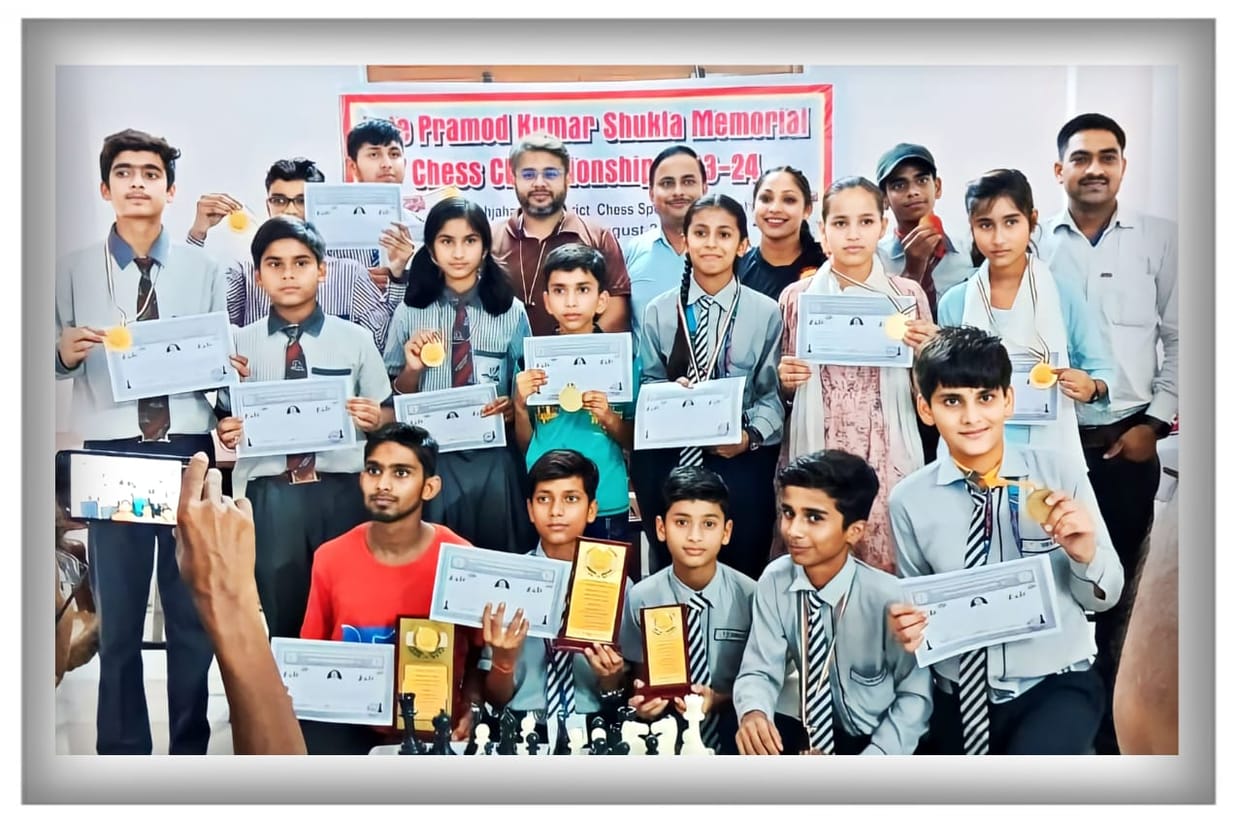 Lovelesh second and Abhinav third in chess