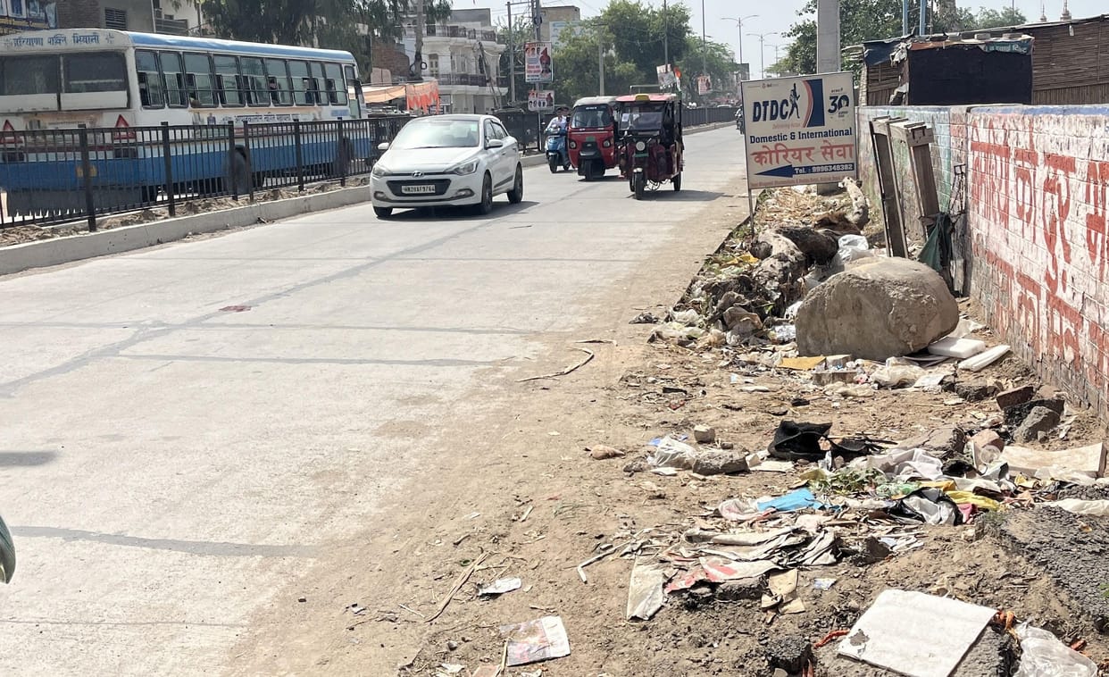 Now the draft will be prepared again for the construction of footpath and rain channel from Agrasen Chowk to bus stand