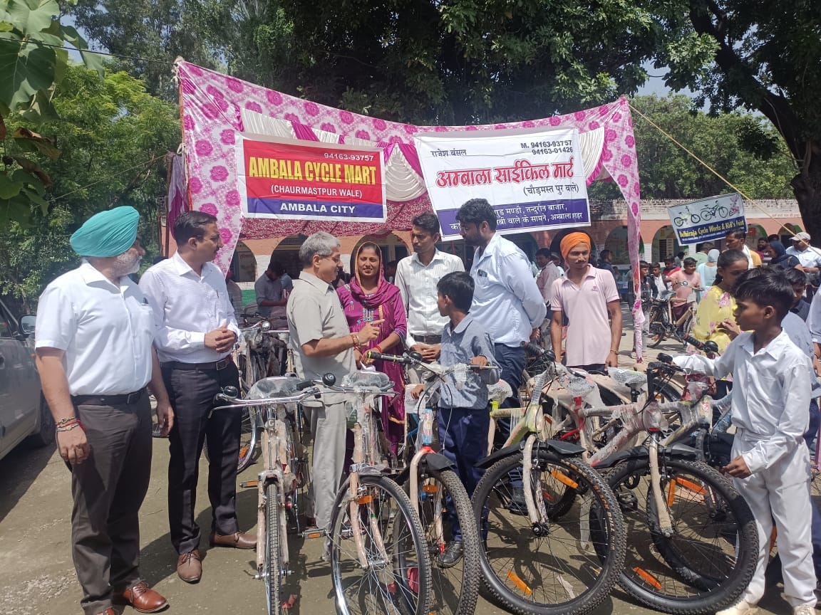 499 students liked the cycle in the fair, will get it when the budget comes