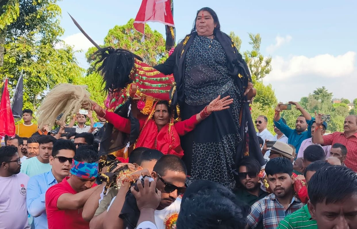 Ashadhi Mahotsav concludes with Rath Yatra of Maa Bhagwati, Mahakali