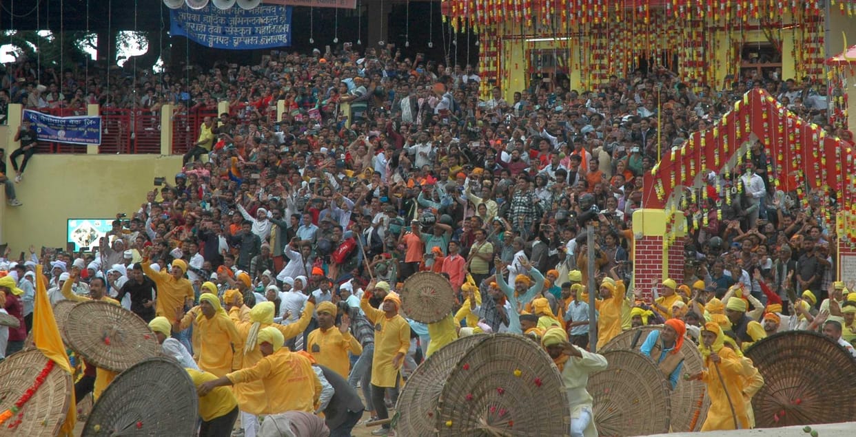 History of Bagwal in Uttarakhand medium of military test British had banned playing