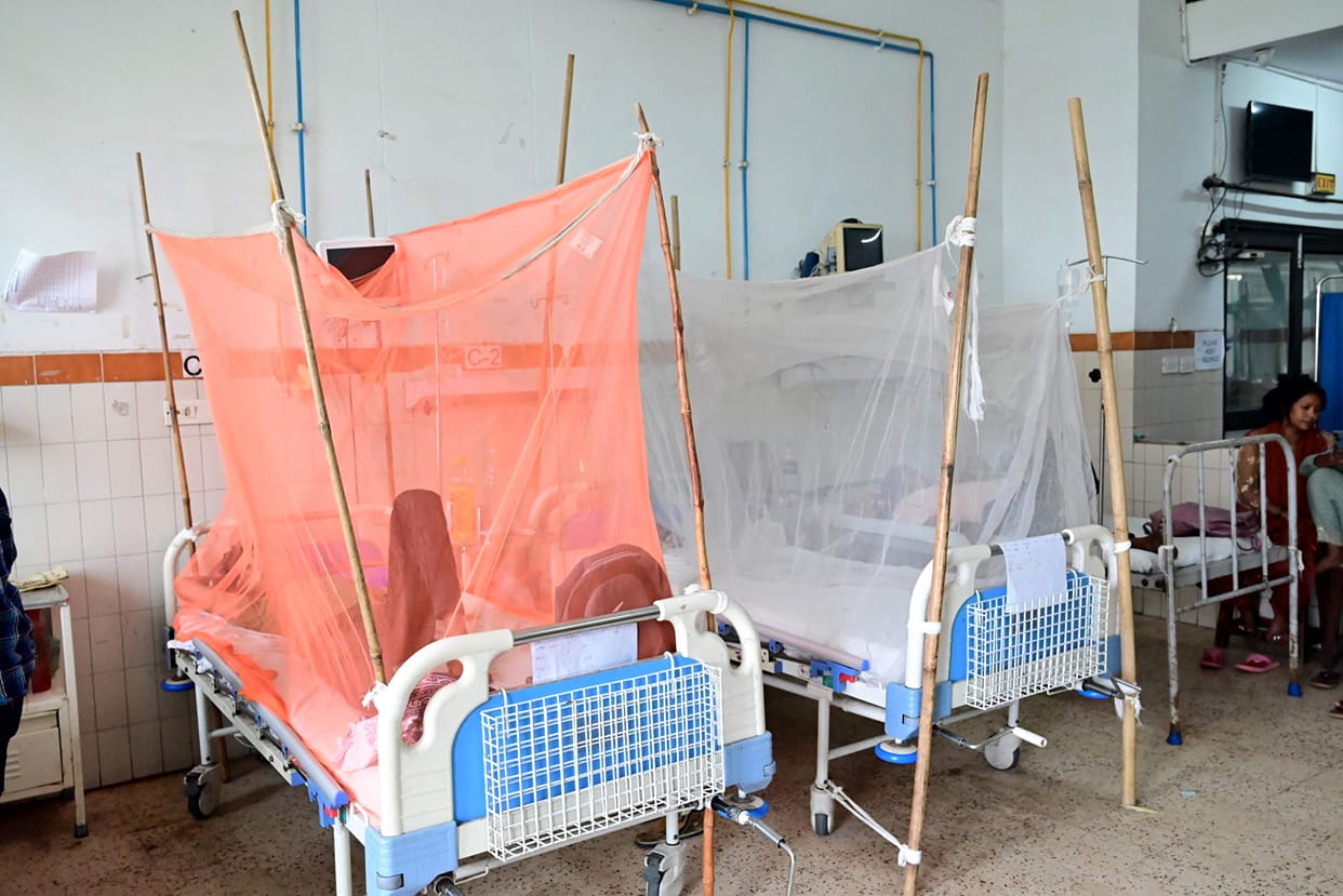 Dengue and viral outbreaks are increasing, hospital beds are full