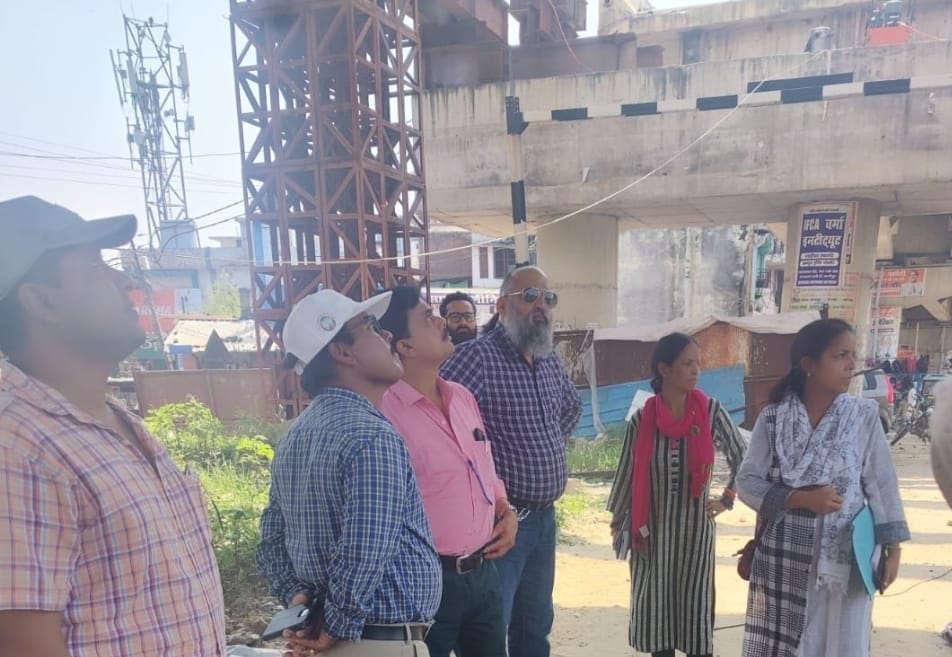 Inspection of ROB in kashipur