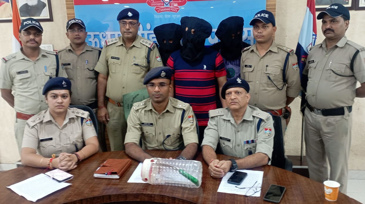 Arresting for murder case in pantnagar