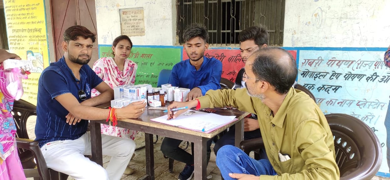 Number of patients increased in district hospital, medical ward full
