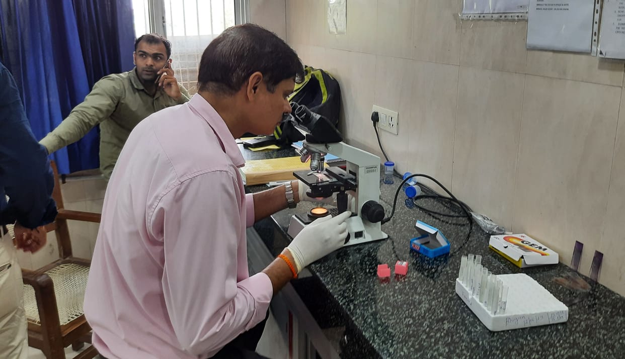 Blood culture test will be done in civil hospital