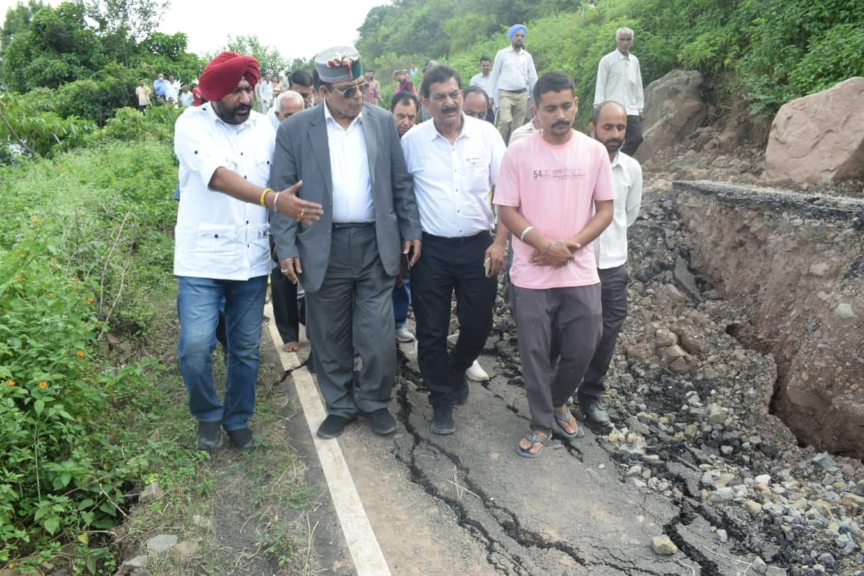 The government is working on the rehabilitation and security of the affected