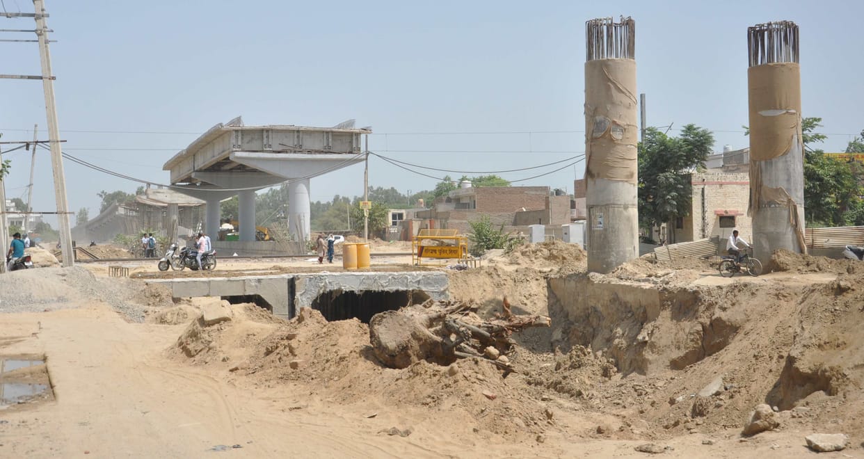 Surya Nagar Underpass: 20 feet retaining wall will be demolished to increase visibility at S-shaped turn.