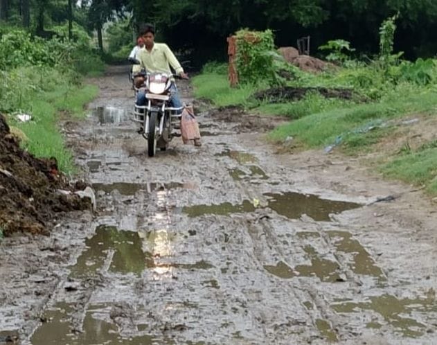 Road potholes are turning a 15 minute journey into 30 minutes.
