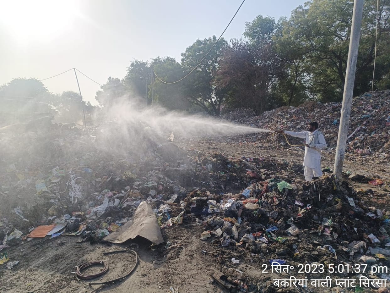 Disposal started in Bakrianwali garbage plant, door-to-door garbage collection from the city after five days