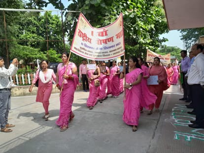 National Nutrition Month started with rally in the district