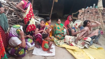 When wife filed a report, the young man committed suicide by hanging himself.