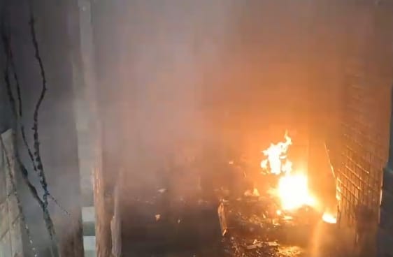 The bursts of firecrackers kept echoing for two hours, people remained in panic