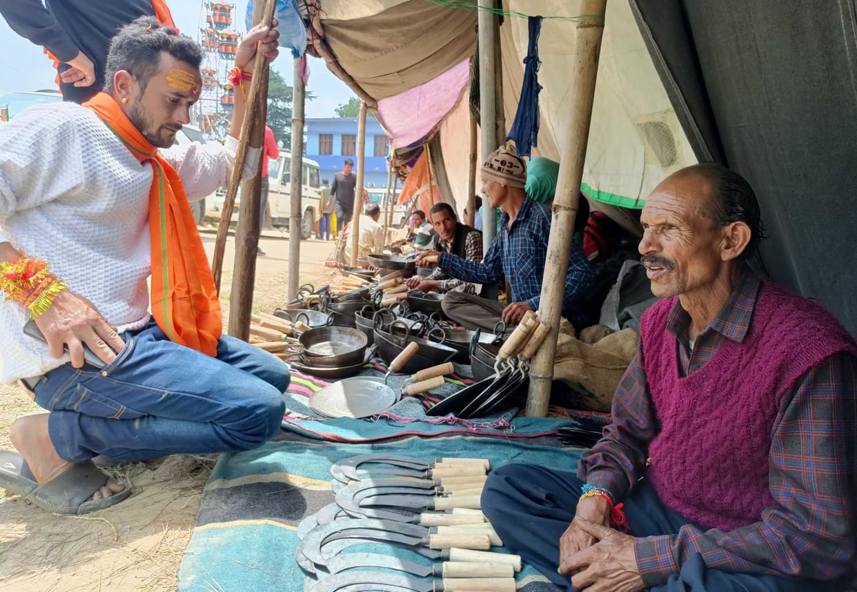Business in devidhura mela