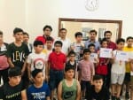 पदक विजेता खिलाड़ी व अन्य 