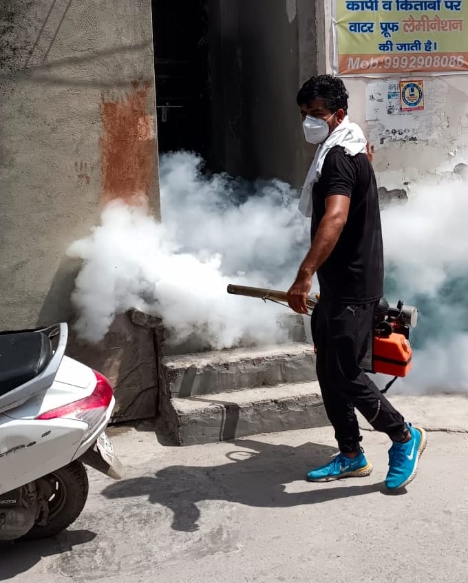 Team set out to chase away 'Tiger' from fogging