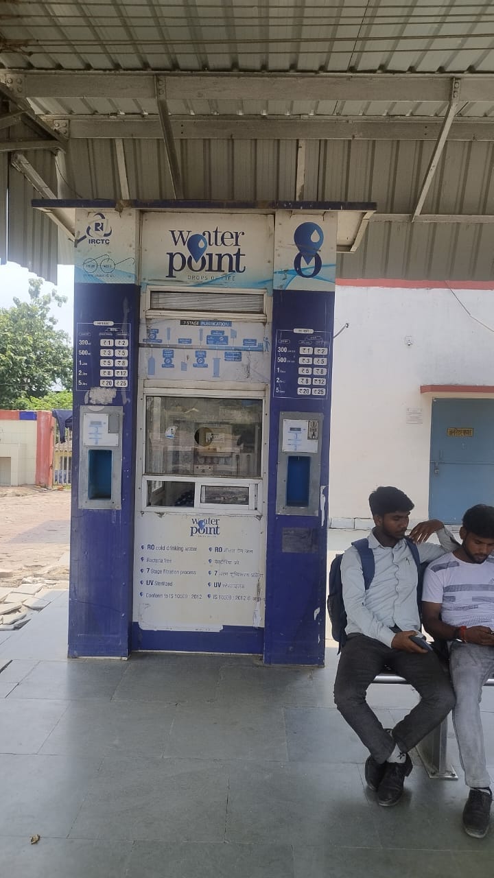 At some places the water ATM is closed and at some places there is no arrangement for irrigation.