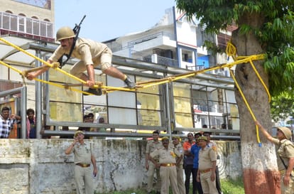 Badaun tops in alarm efficiency race competition, Moradabad in shooting.