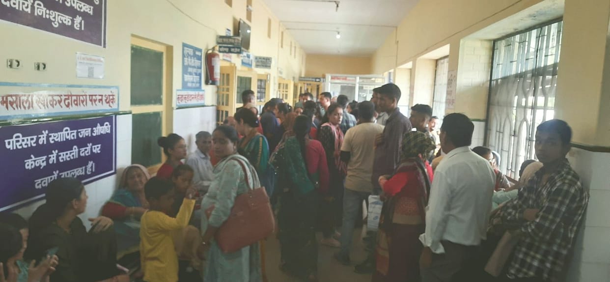 Viral fever in pithauragarh