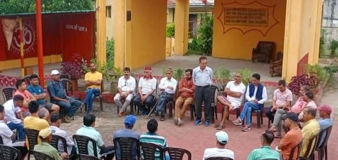 Meeting for ramleela in kumaon