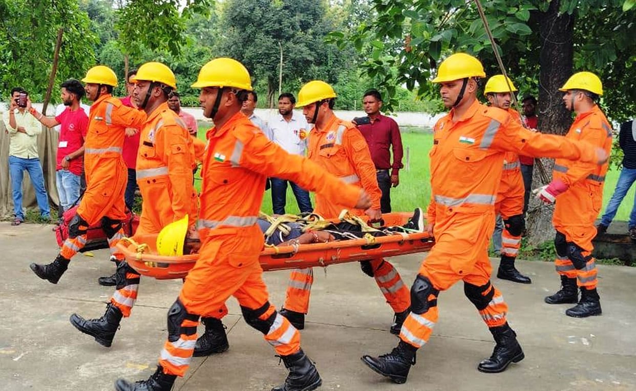 Navodaya's children trapped in the earthquake were rescued