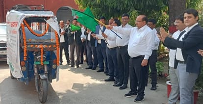 Rashtriya Lok Adalat's publicity vehicle flagged off