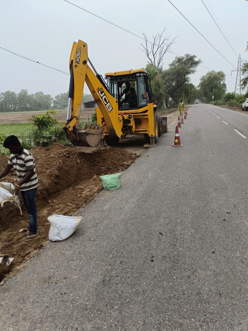 Work on widening of Sirsa-Raniyan-Jeevannagar State Highway started