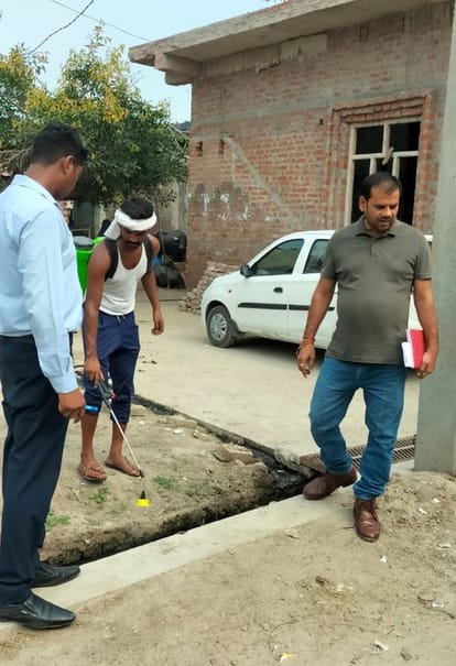 Dengue larva was thriving in Pradhan's house, the team destroyed it