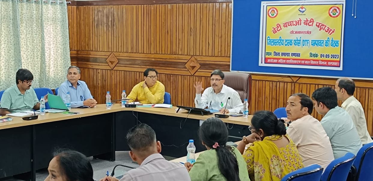 Meeting for child sex ratio in champawat