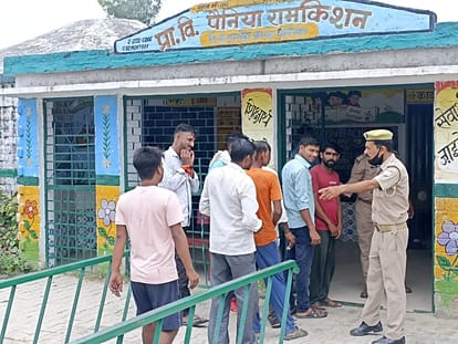 Voting took place in Paniya Ramkishan and Gonch Majra