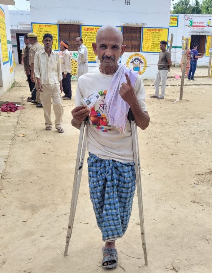 Enthusiasm was shown to elect the chief, 59 percent votes cast