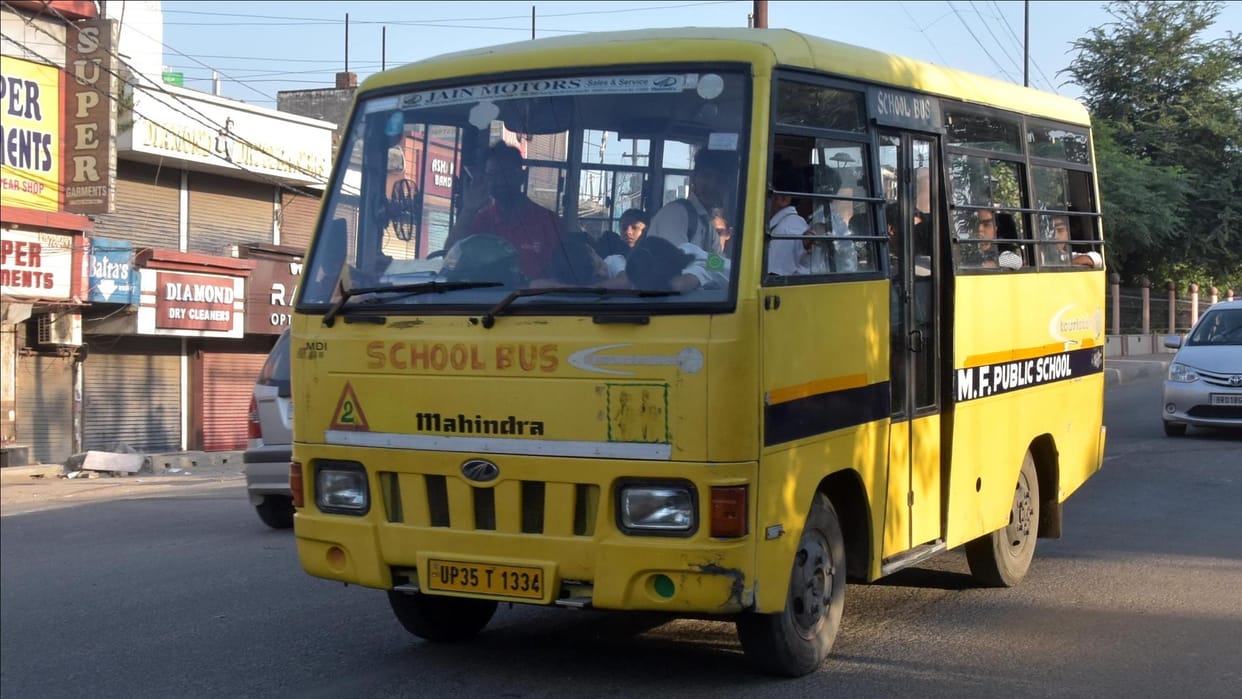 Life of young children in danger, fitness of 203 school vehicles over