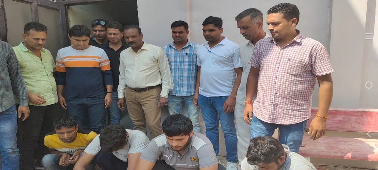Five henchmen of Sunil Kejriwal gang arrested