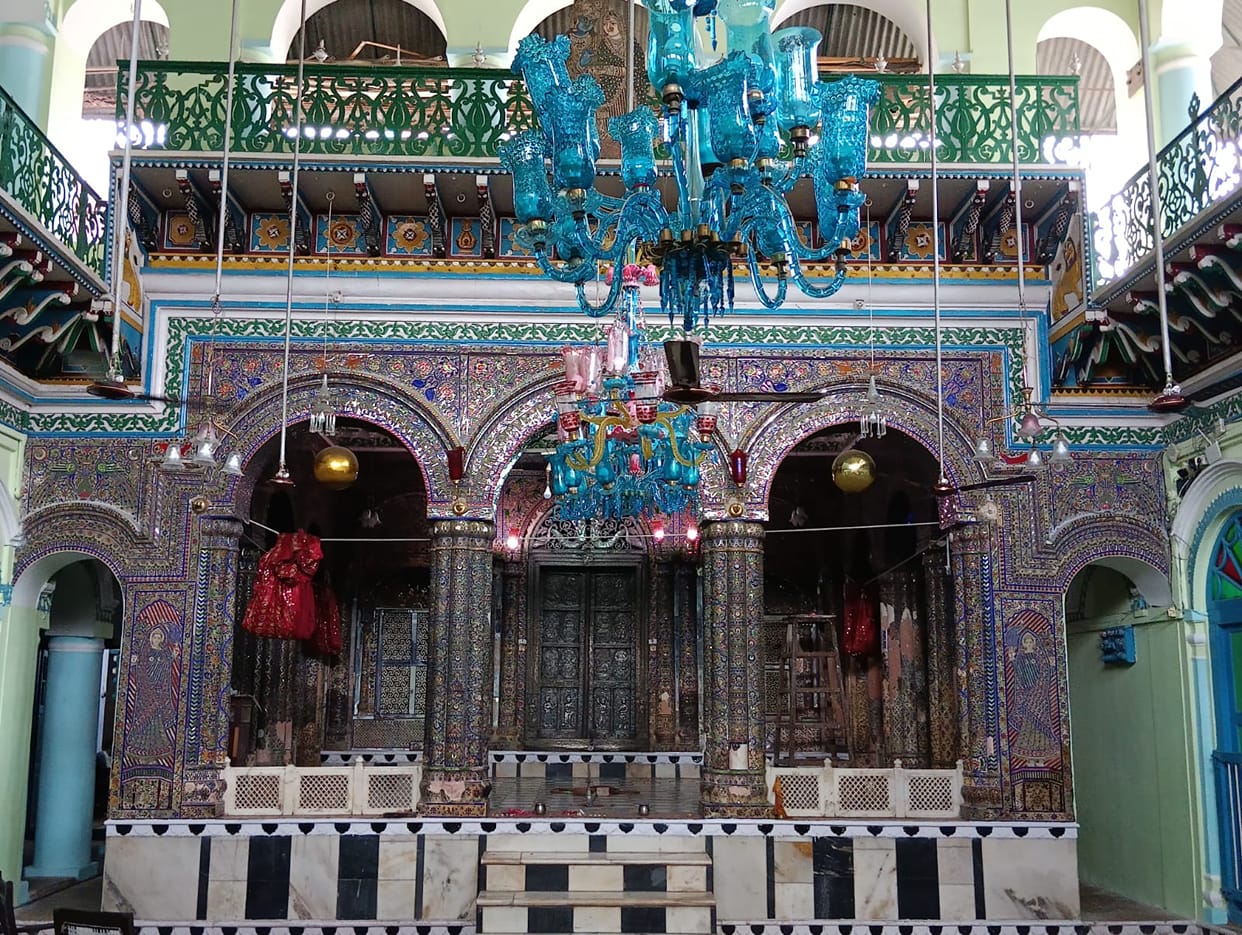 Kanha's consecration takes place at 12 noon in the Radharaman temple