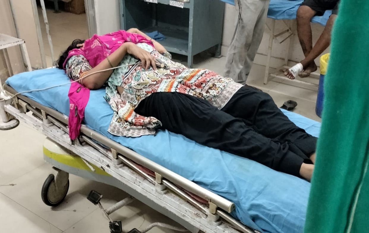 Injured woman swallowed poisonous substance, referred to PGI