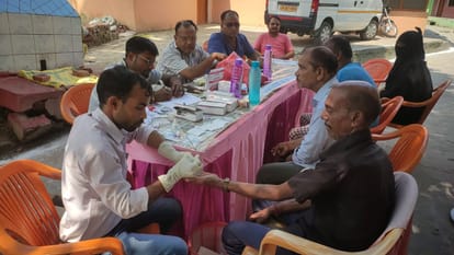 Two found malaria positive in health camp