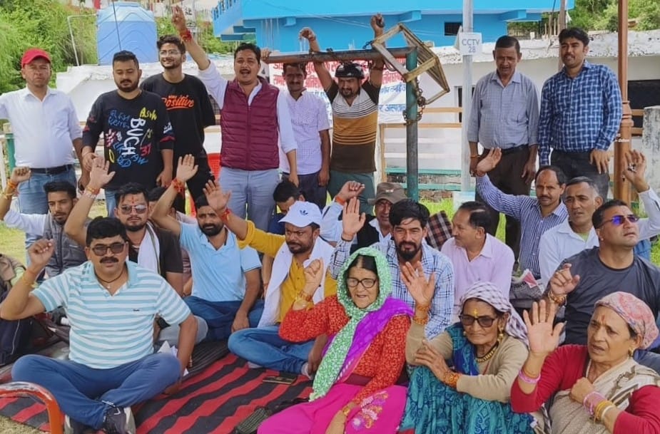 Demand for better health facility in didihat