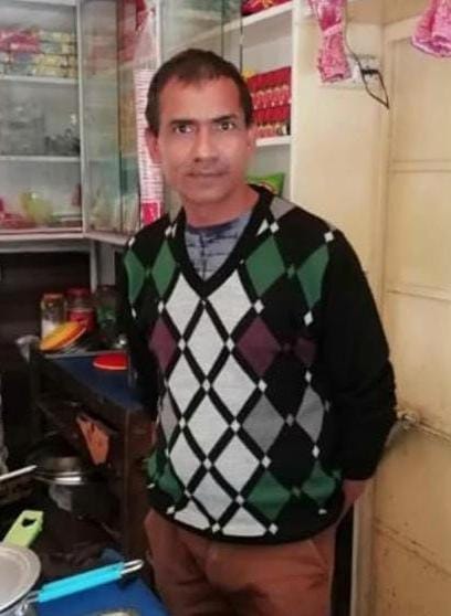 died in an accident before reaching home