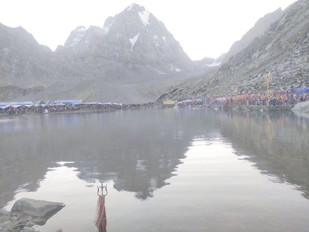 Manimhesh Yatra: Crowd of devotees increasing as the Yatra officially starts