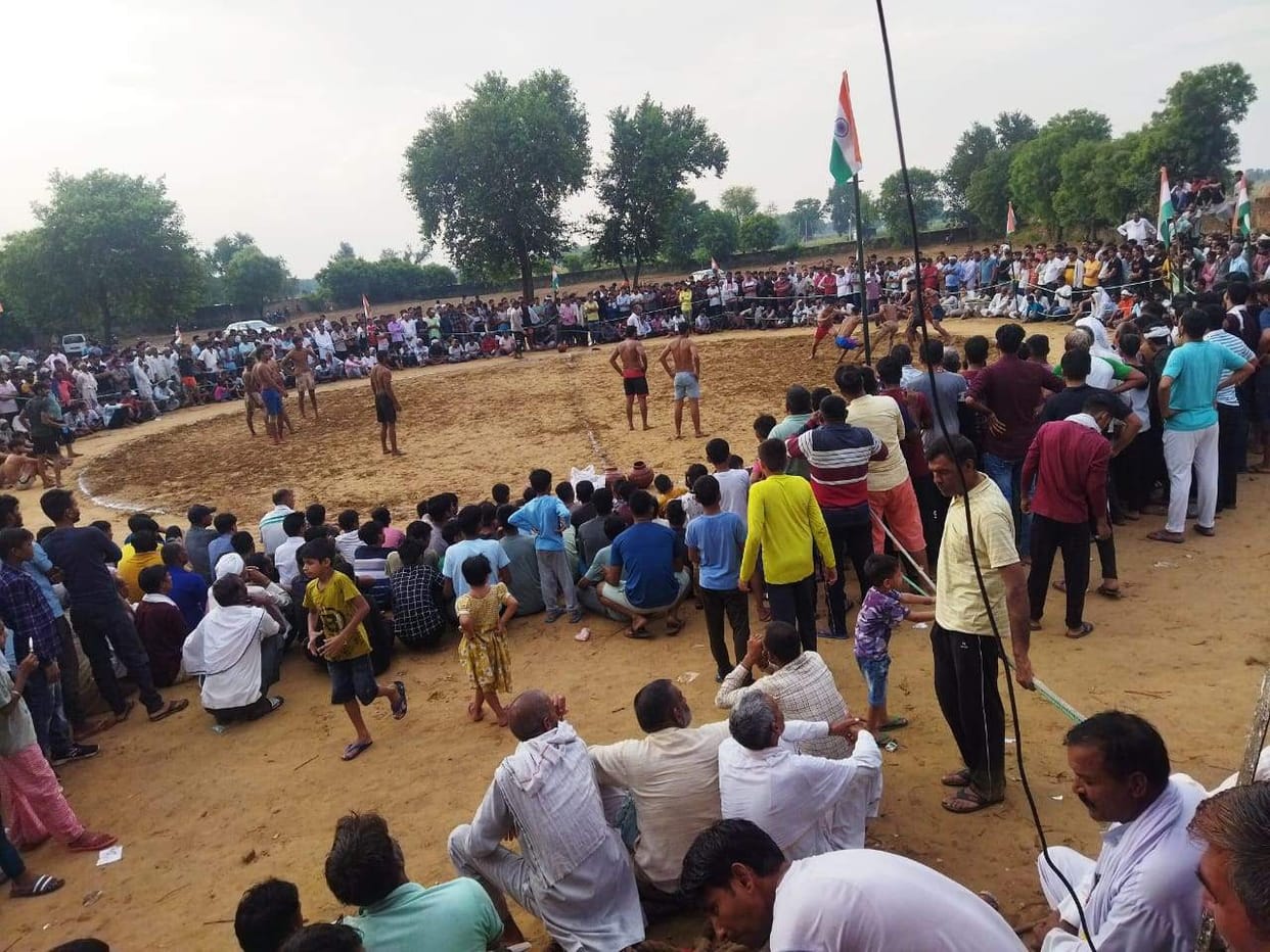 Kanhori's team was the winner in Kabaddi