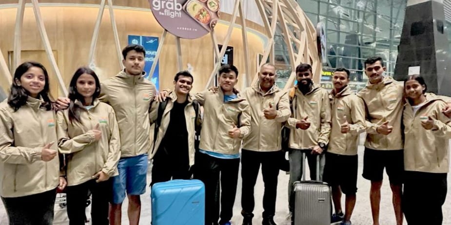 jammu kashmir sports news: Shivani Chadhak leaves for Hong Kong for bouldering competition