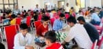 कुरुक्षेत्र। शतरंज प्रतियोगिता में हिस्सा लेते खिलाड़ी।
