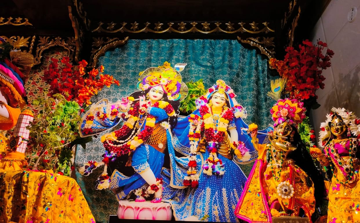 Joy seen all around on Shri Krishna Janmashtami