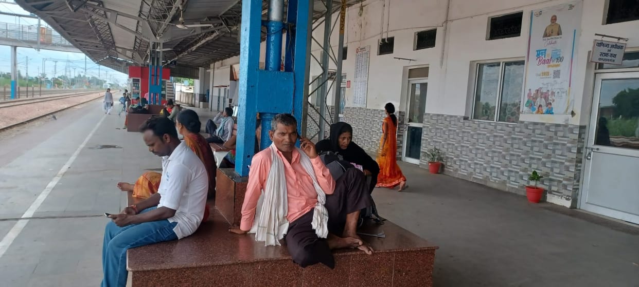 Due to closure of trains, resort to private vehicles