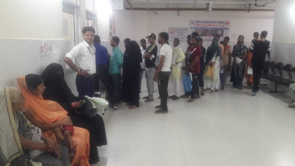 Compulsion to get treatment amid chaos