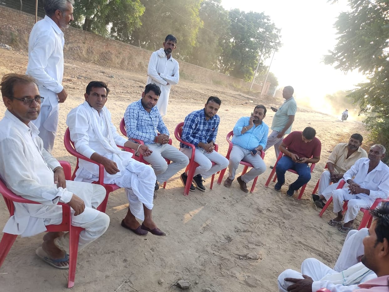 Villagers accused the contractor of negligence, said - the plant is not disposing of the waste