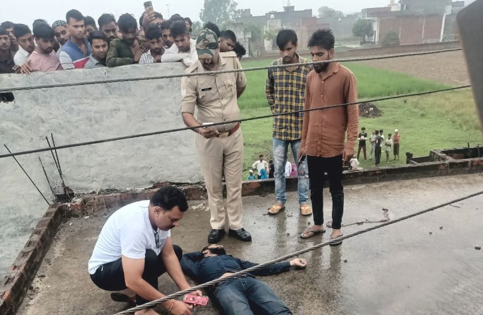 Young man who came to steal dies due to electric shock