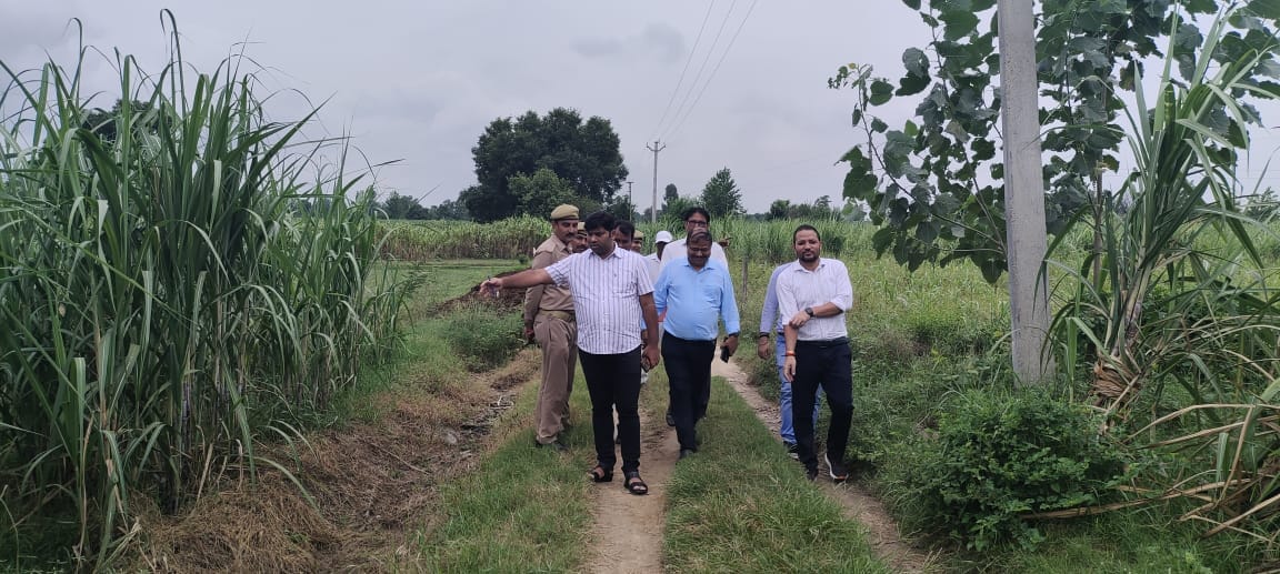 Inspected the site for e-bus stand