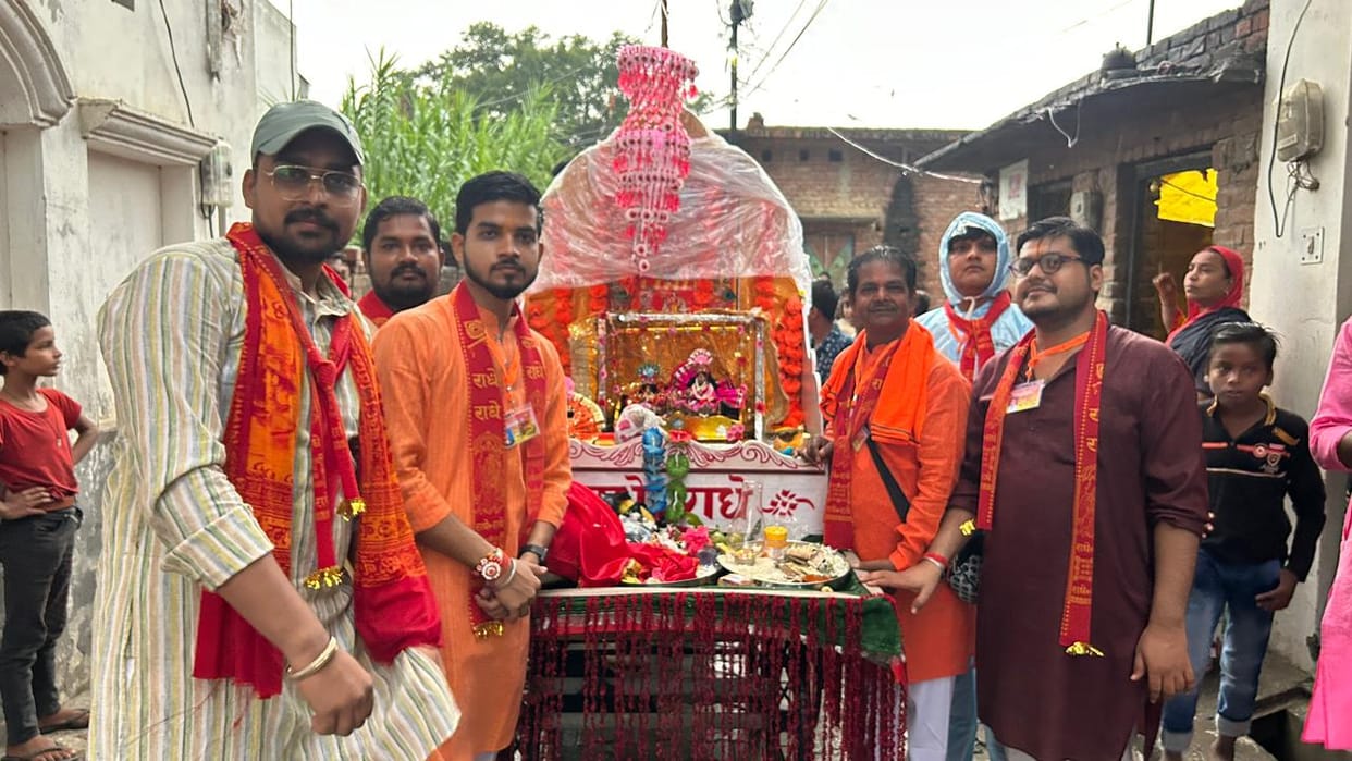 Dadhikando procession started with great pomp